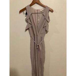 Everly ruffle shoulders jumpsuit‎